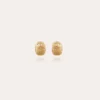 Boucles d'oreilles puces Scaramouche dorées
