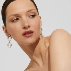 Boucles d'oreilles Rivage argentées