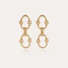 Boucles d'oreilles Rivage dorées