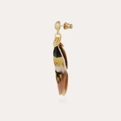Boucles d'oreilles Sao petit modèle dorées