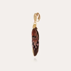 Boucles d'oreilles Sao petit modèle dorées