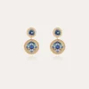 Boucles d'oreilles Sequin dorées