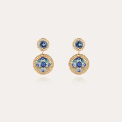 Boucles d'oreilles Sequin dorées