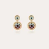 Boucles d'oreilles Sequin dorées