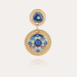 Boucles d'oreilles Sequin dorées