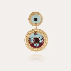 Boucles d'oreilles Sequin dorées
