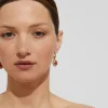 Boucles d'oreilles Tao Splash dorées