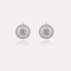 Boucles d'oreilles Tina argentées