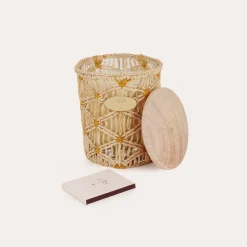 Bougie Ensoleille Moi raphia