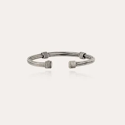 Bracelet Ariane grand modèle argenté