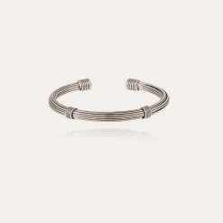 Bracelet Ariane très grand modèle argenté
