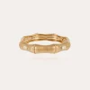 Bracelet Bambou strass doré