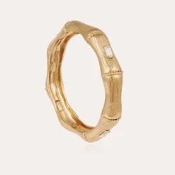Bracelet Bambou strass doré