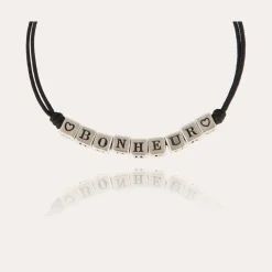 Bracelet Bonheur argenté