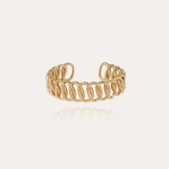 Bracelet Bronx petit modèle doré
