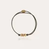 Bracelet Cailloux grand modèle doré