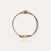 Bracelet Cailloux grand modèle doré