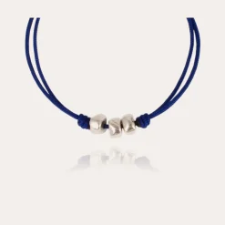 Bracelet Cailloux grand modèle argenté