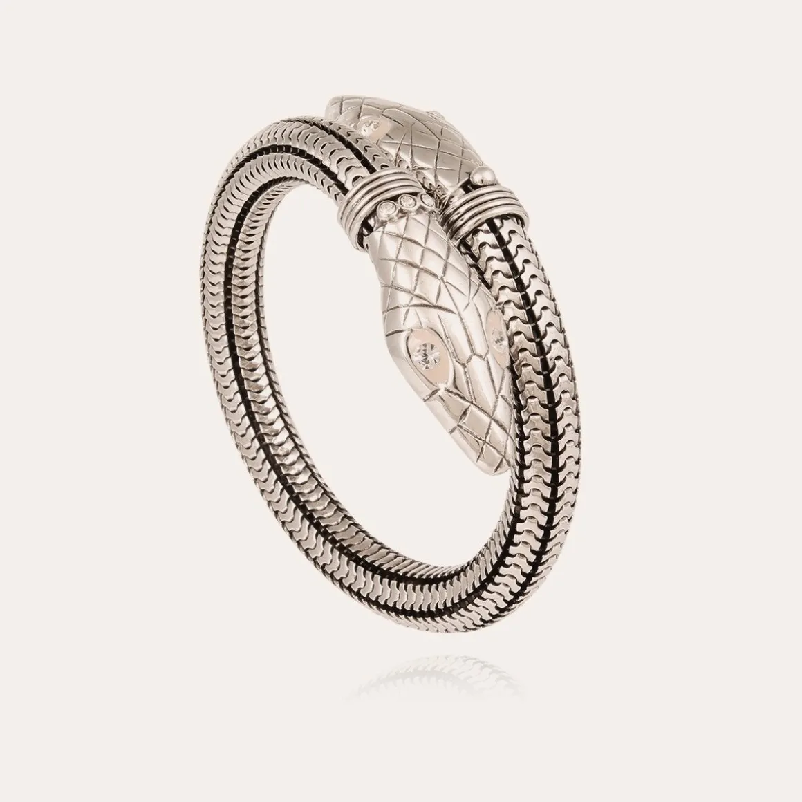 Bracelet Cobra argenté