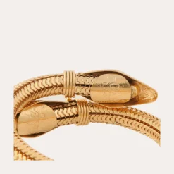 Bracelet Cobra doré