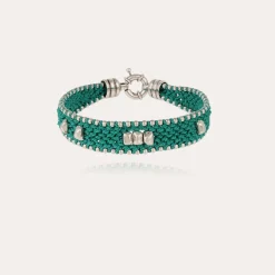 Bracelet Colin grand modèle argenté