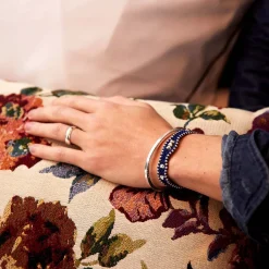 Bracelet Colin grand modèle argenté