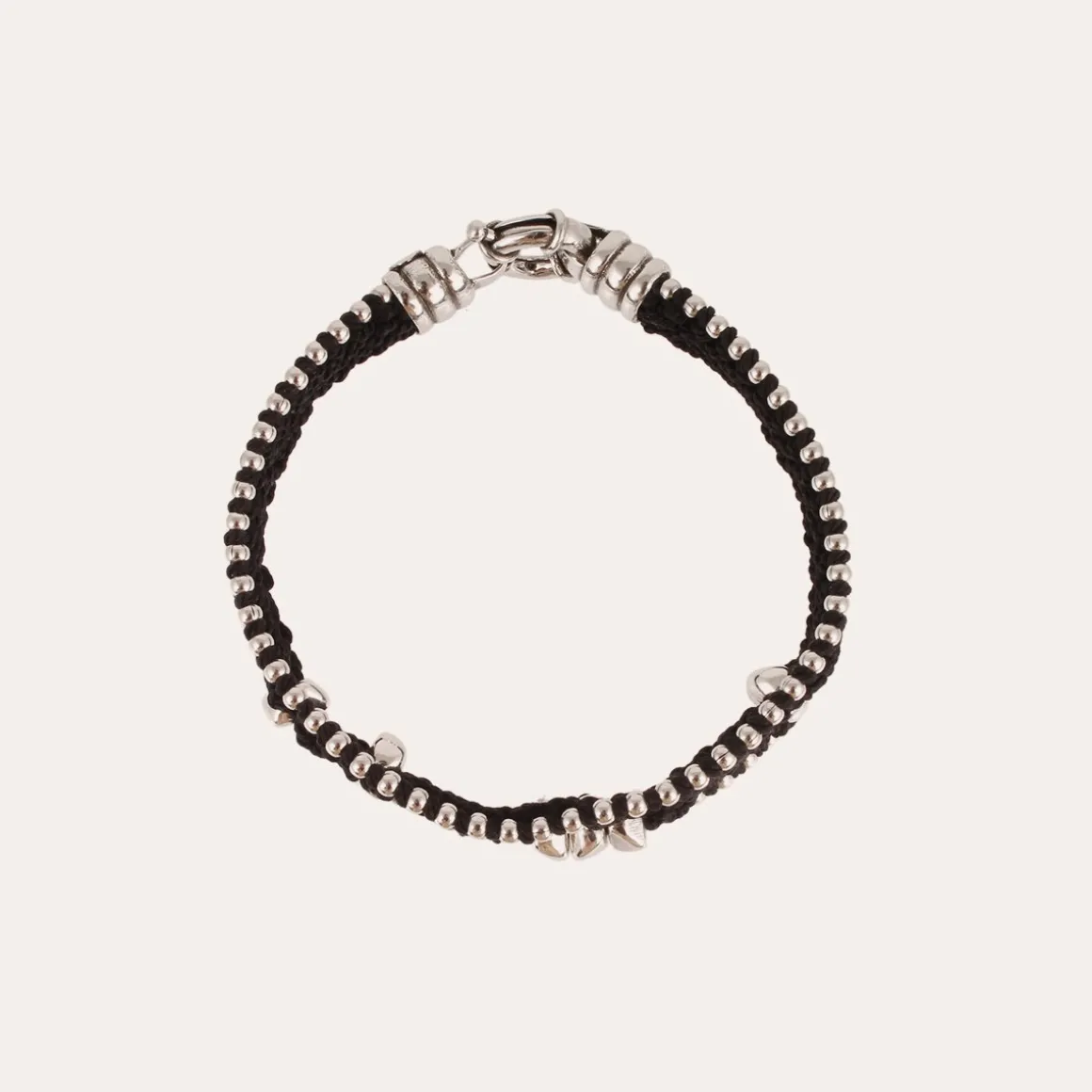 Bracelet Colin grand modèle argenté