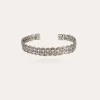 Bracelet Césaria jonc argenté