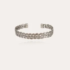 Bracelet Césaria jonc argenté