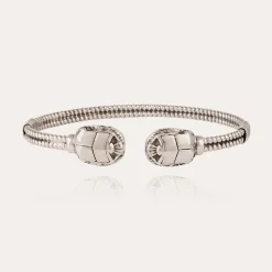 Bracelet Duality grand Scaramouche torsade argenté