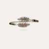 Bracelet Duality Penna grand modèle argenté