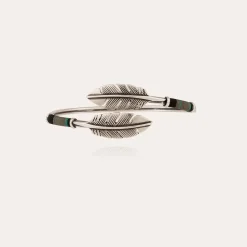 Bracelet Duality Penna grand modèle argenté