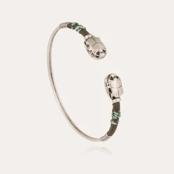 Bracelet Duality Scaramouche grand modèle argenté