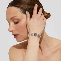 Bracelet Eclipse argenté