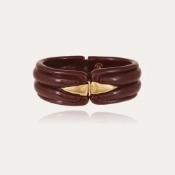 Bracelet Ecume acétate doré - Pourpre