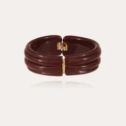 Bracelet Ecume acétate doré - Pourpre
