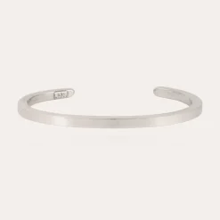 Bracelet Eliot grand modèle argenté