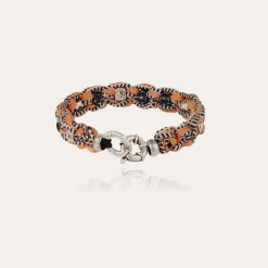 Bracelet Fabrik grand modèle argenté