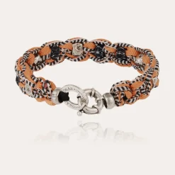 Bracelet Fabrik grand modèle argenté