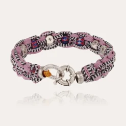 Bracelet Fabrik grand modèle argenté