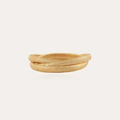 Bracelet Infinity trois rangs petit modèle doré