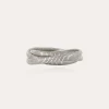 Bracelet Infinity trois rangs petit modèle argenté