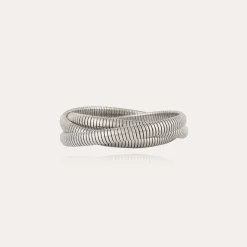 Bracelet Infinity trois rangs petit modèle argenté