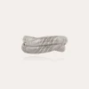 Bracelet Infinity trois rangs argenté