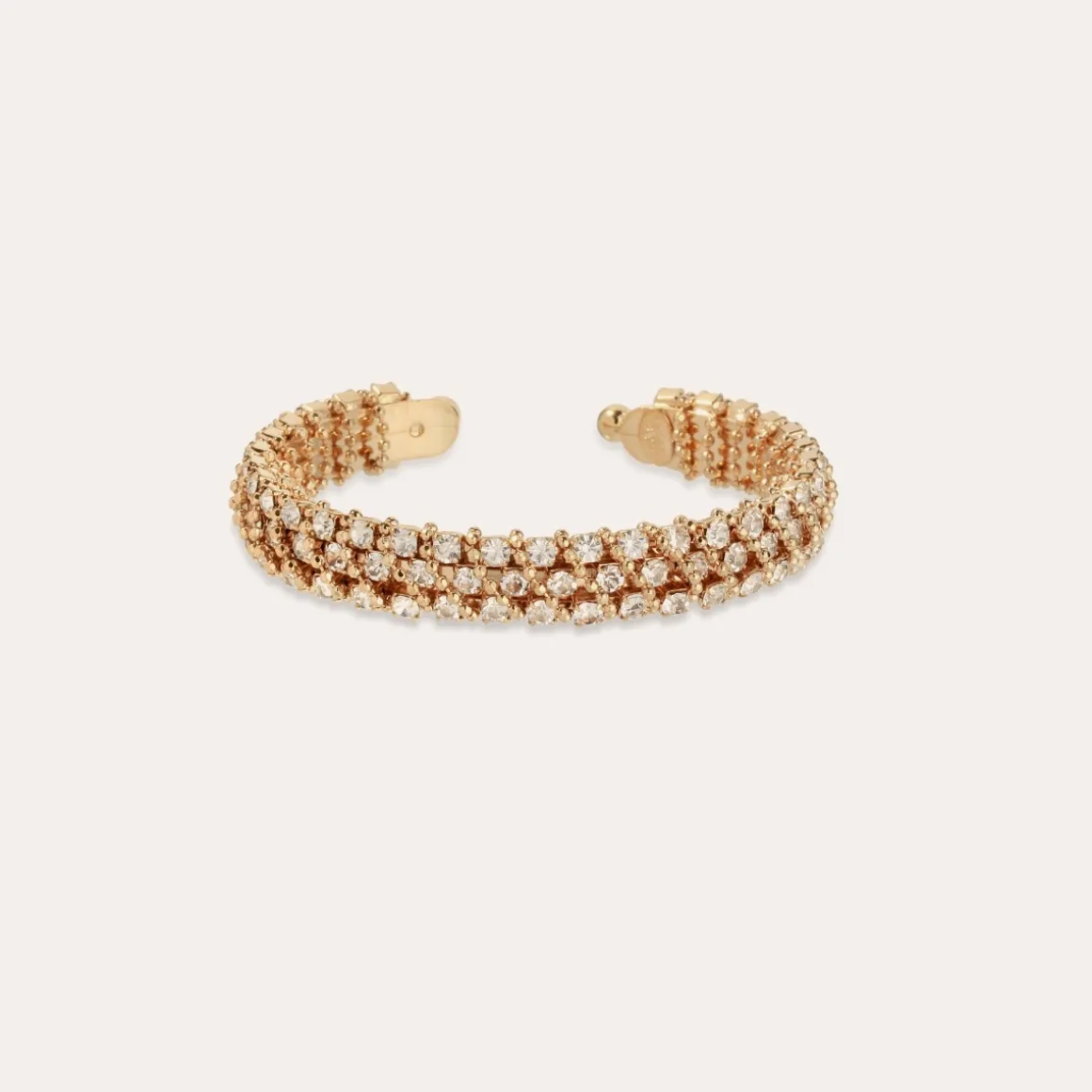 Bracelet Izilda strass doré