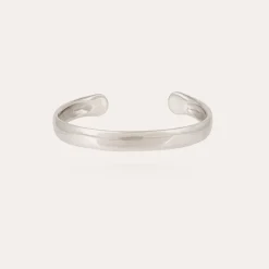 Bracelet Jonc grand modèle argenté
