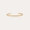Bracelet jonc Liane mini doré