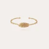 Bracelet jonc Penna doré