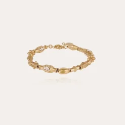 Bracelet Kali strass doré