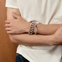 Bracelet Kamino argenté